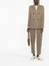 double-breasted cotton-blend blazer